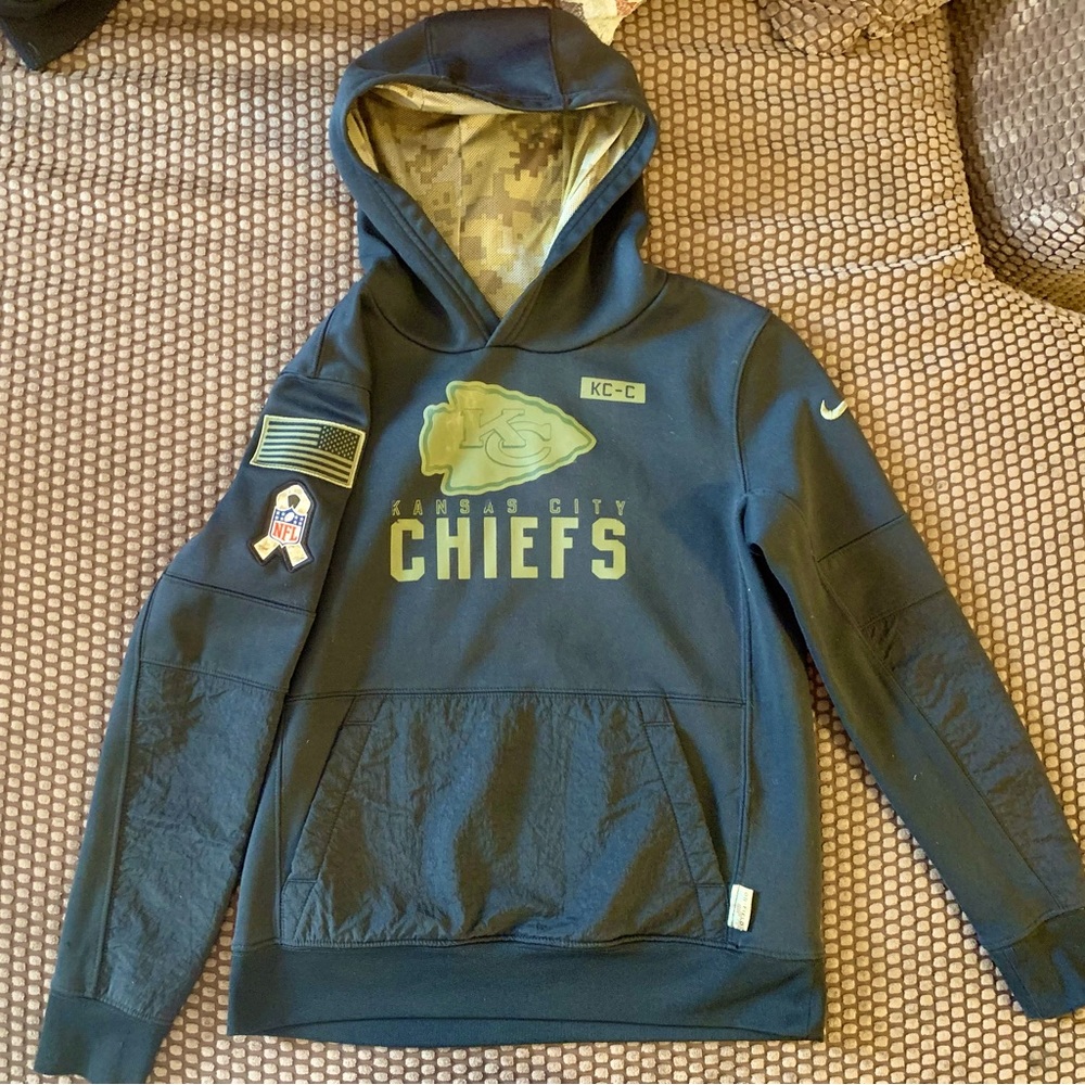 Boys NFL Chiefs Medium Hooded Sweatshirt